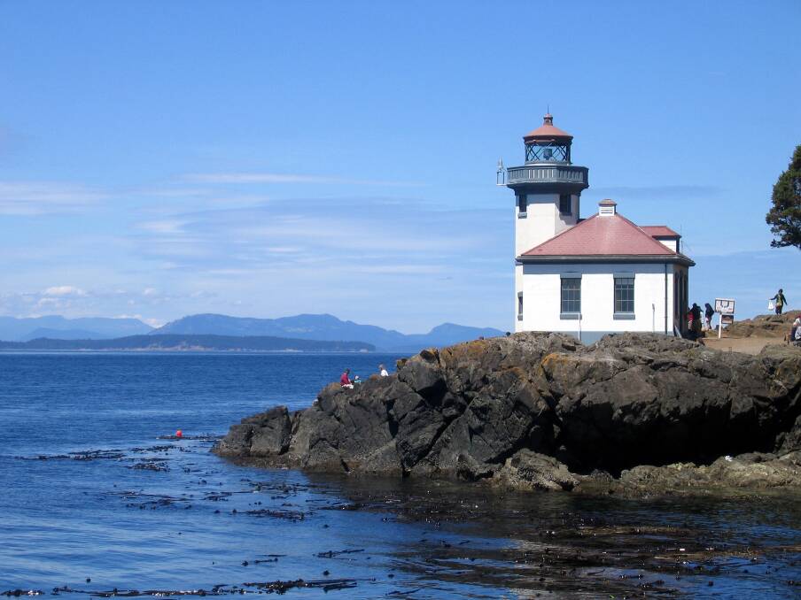 The Lime Kiln Point State Park lighthouse. Picture: Visit San Juans