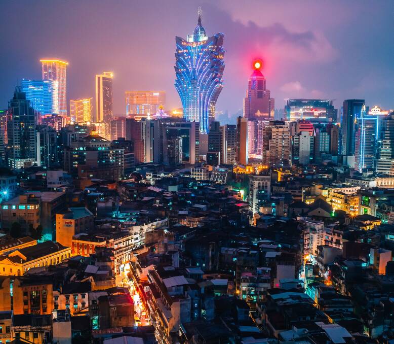 Modern maximalism in Macau. Picture by Simon Zhu Modern maximalism in Macau. Picture by Simon Zhu