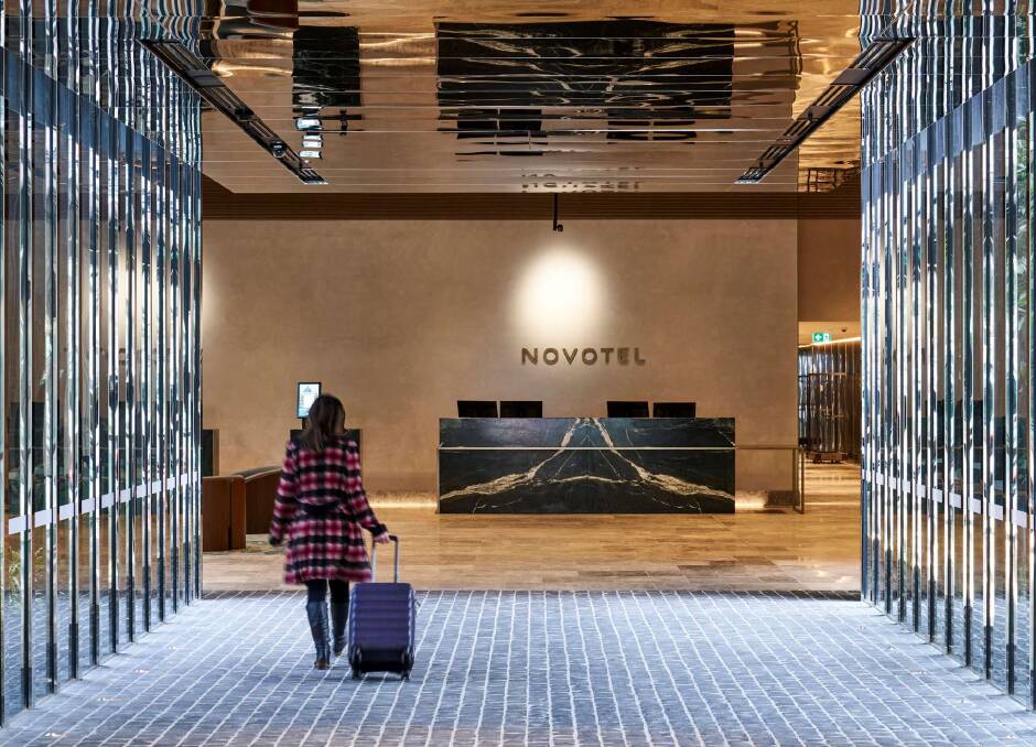 Novotel Melbourne Airport offers a tranquil oasis for the traveller. Picture supplied Novotel Melbourne Airport offers a tranquil oasis for the traveller. Picture supplied