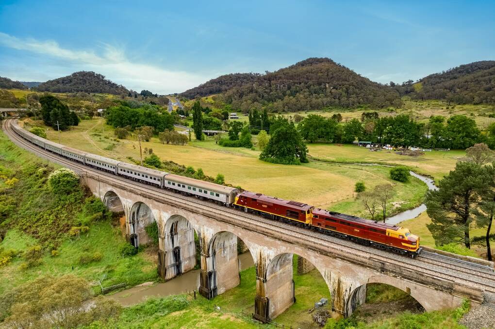 Step back in time with Vintage Rail Journeys on the former Southern Aurora. Picture supplied Step back in time with Vintage Rail Journeys on the former Southern Aurora. Picture supplied