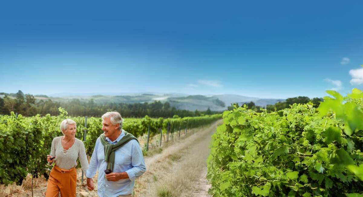 A winery in New Zealand gives you a chance to stretch your legs. Picture supplied A winery in New Zealand gives you a chance to stretch your legs. Picture supplied