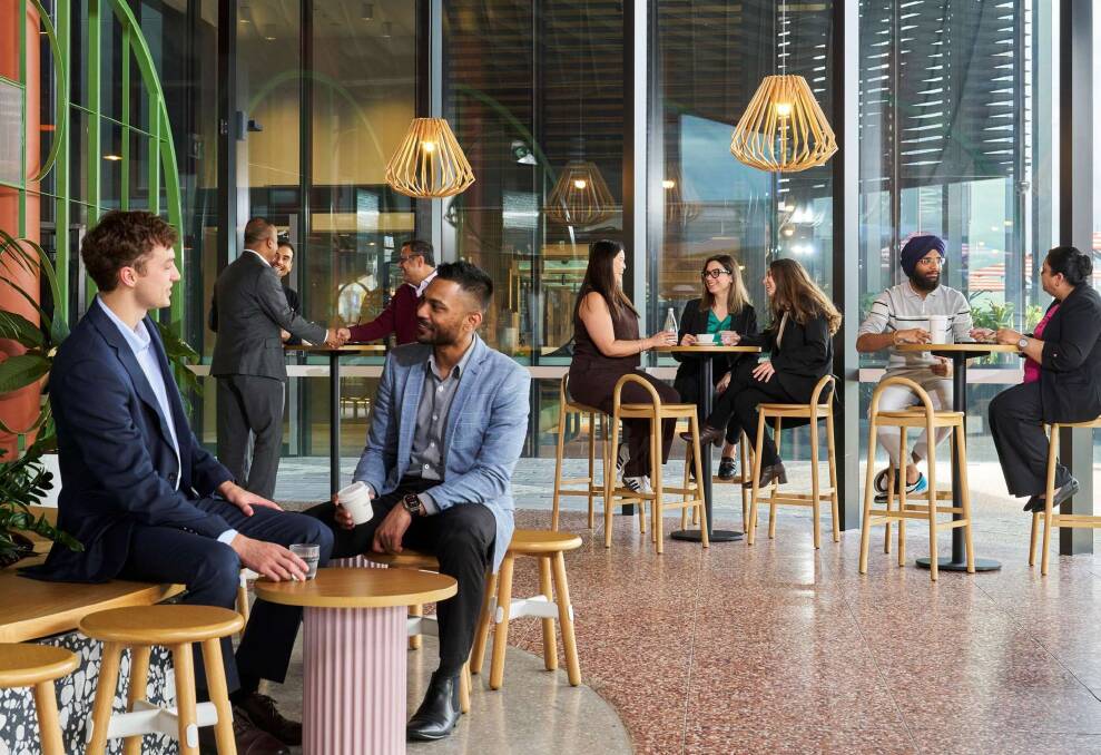 Bars, lounges and activity hubs are turned into places to connect. Picture supplied Bars, lounges and activity hubs are turned into places to connect. Picture supplied