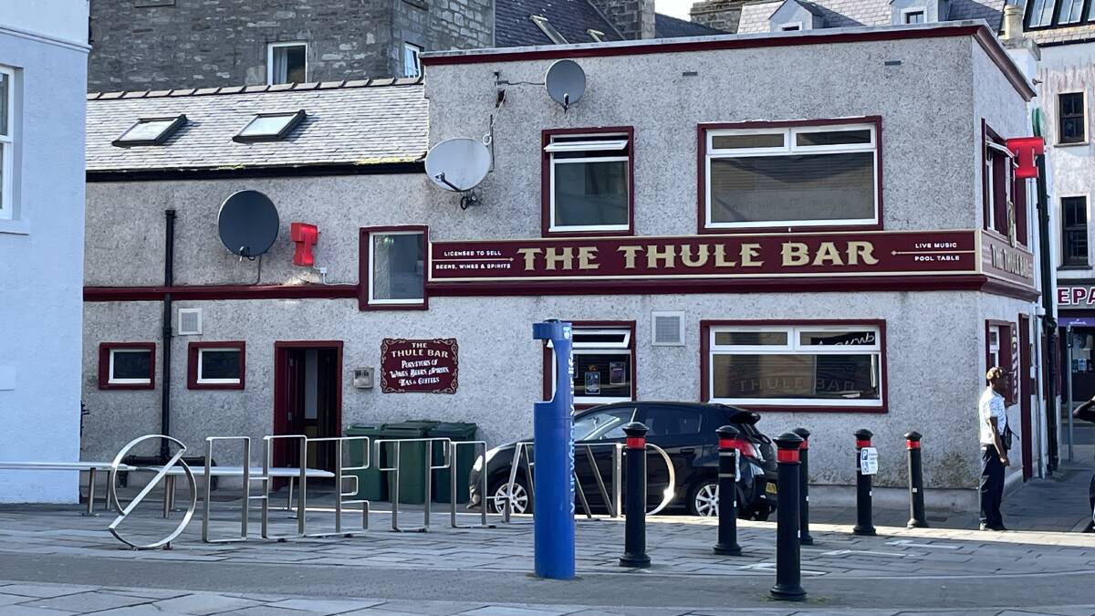 The cozy Thule Bar in Lerwick, Shetland. Picture by Sarah Falson