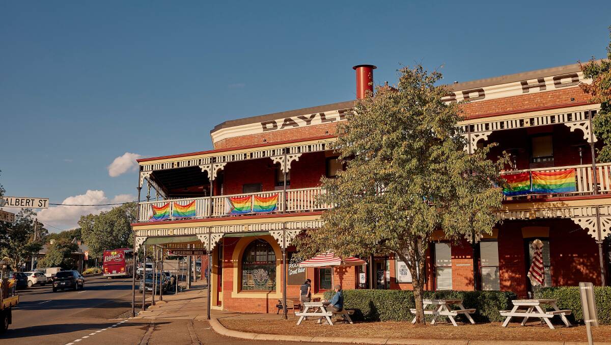 Daylesford Hotel in Daylesford, which was named one of Australia's most welcoming cities. Picture by Visit Victoria
