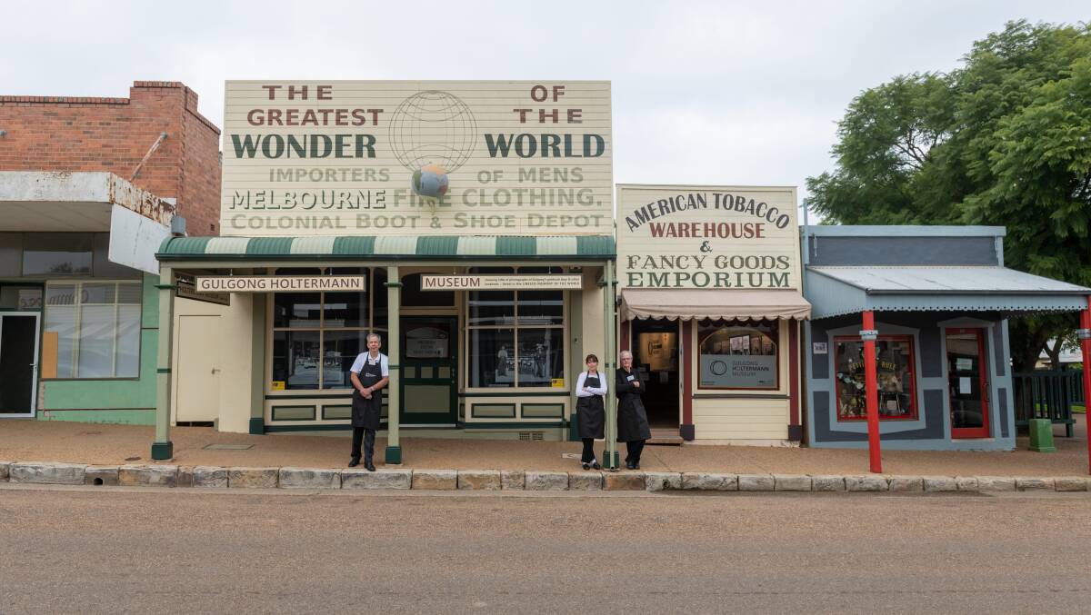 Heritage-listed buildings at the Gulgong Holtermann Museum in NSW. Picture by Destination NSW Heritage-listed buildings at the Gulgong Holtermann Museum in NSW. Picture by Destination NSW