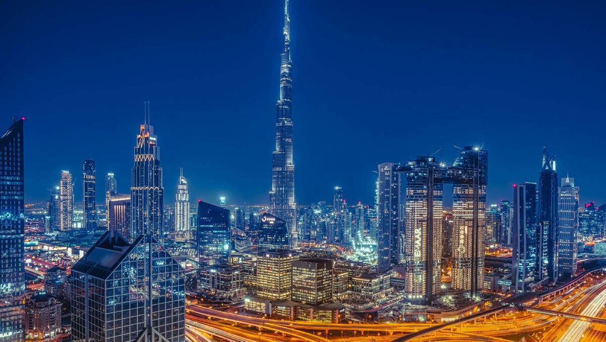 Dubai in the United Arab Emirates is one of the main airports Australians transit through enroute to the UK and Europe. Picture by Unleashed Agency/Unsplash Dubai in the United Arab Emirates is one of the main airports Australians transit through enroute to the UK and Europe. Picture by Unleashed Agency/Unsplash