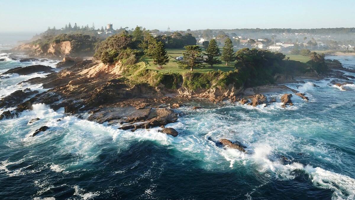 A family of four could stay in an economy cabin at Reflections Holidays by the beach in Bermagui from $215 a night. Picture supplied