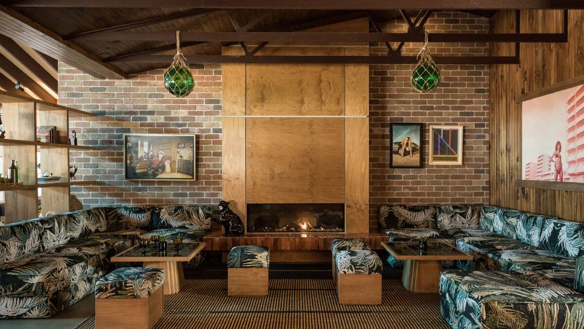 Retro vibes at Sea Sea Hotel in Crescent Head, NSW.