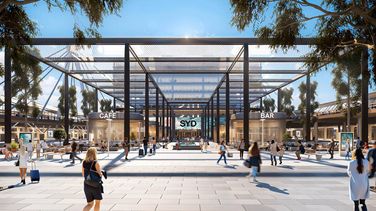 PICTURES | Sydney v Melbourne airports of the future - which is better?