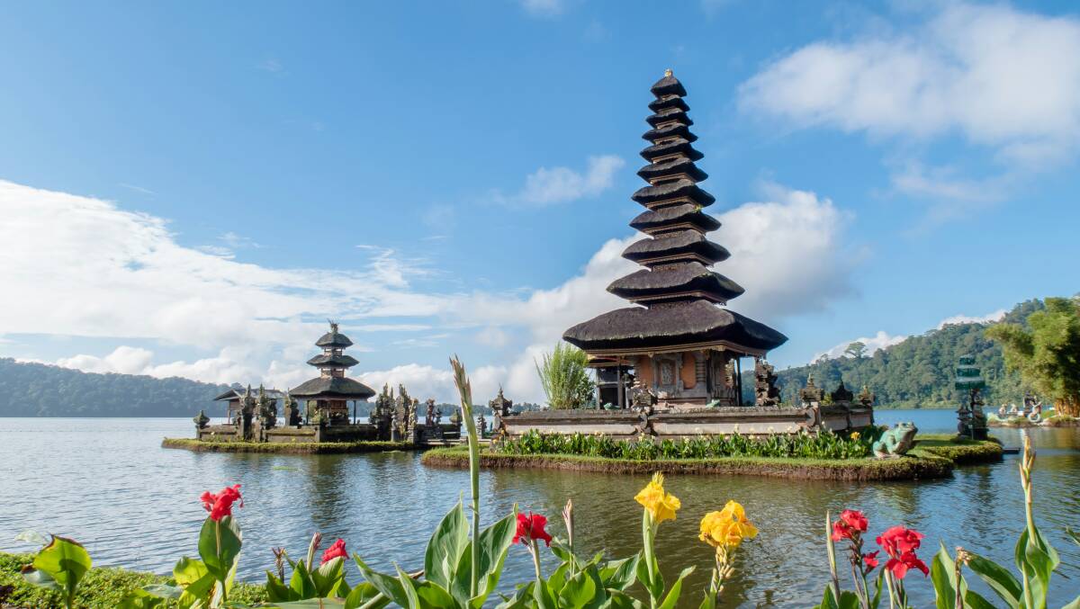 A temple in Bali. Picture from Unsplash/Sebastian Pena Lambarri