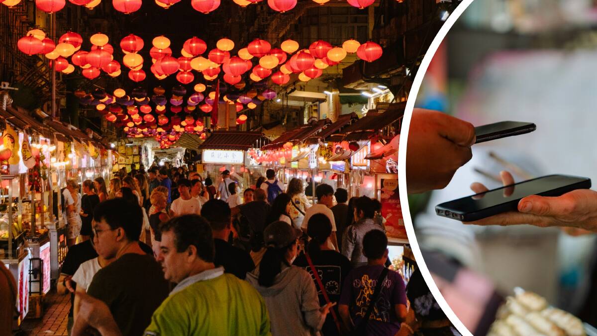 WeChat Pay and Alipay are widely used instead of credit and debit cards in China. Pictures by Haoyuan Luo (main) and Grab/Unsplash