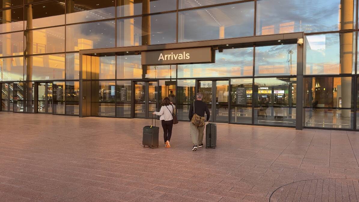 Entering the building in the Arrivals area quickly takes you to the Departures area. Picture by Akash Arora
