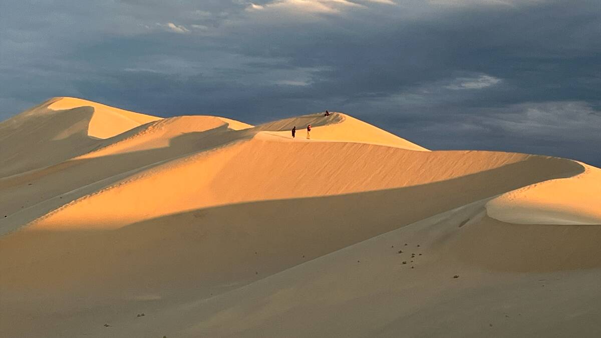 Sand dunes in Mongolia. Picture supplied by Gillian Woodley Sand dunes in Mongolia. Picture supplied by Gillian Woodley