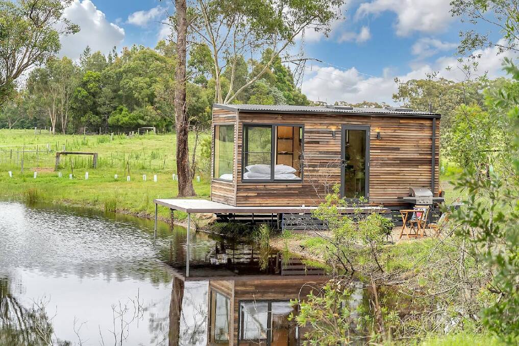 An Airbnb tiny house in Kangaroo Valley, NSW. Picture supplied An Airbnb tiny house in Kangaroo Valley, NSW. Picture supplied