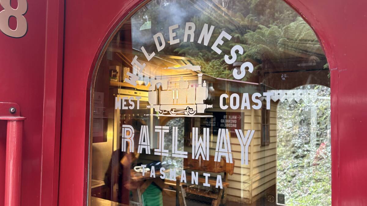 The West Coast Wilderness Railway is a heritage train experience in Tasmania. Picture by Sarah Falson The West Coast Wilderness Railway is a heritage train experience in Tasmania. Picture by Sarah Falson