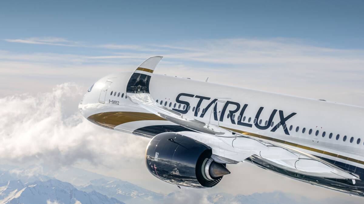 Starlux will initially launch with a Taipei-Sydney route with an onward leg to Auckland. Picture by Starlux Starlux will initially launch with a Taipei-Sydney route with an onward leg to Auckland. Picture by Starlux