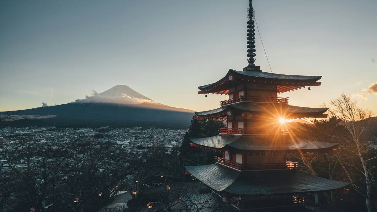 A temple in Japan. Picture from Unsplash/Tianshu Liu