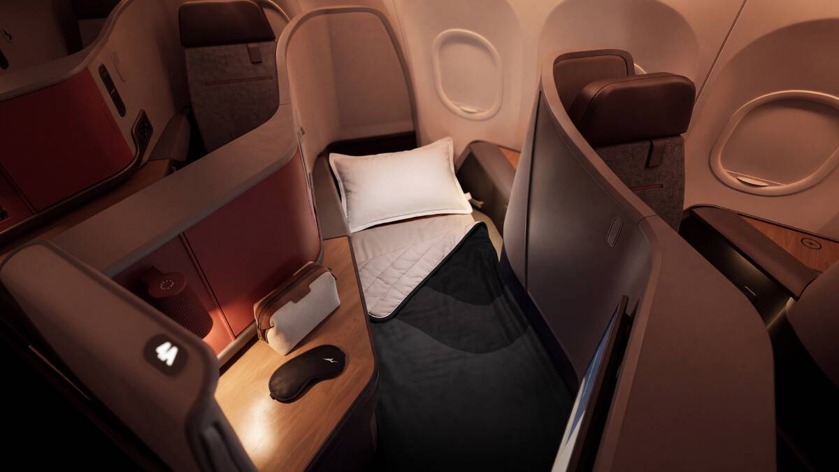 Imagine this level of comfort on a Perth-Sydney redeye. It's coming in 2028.