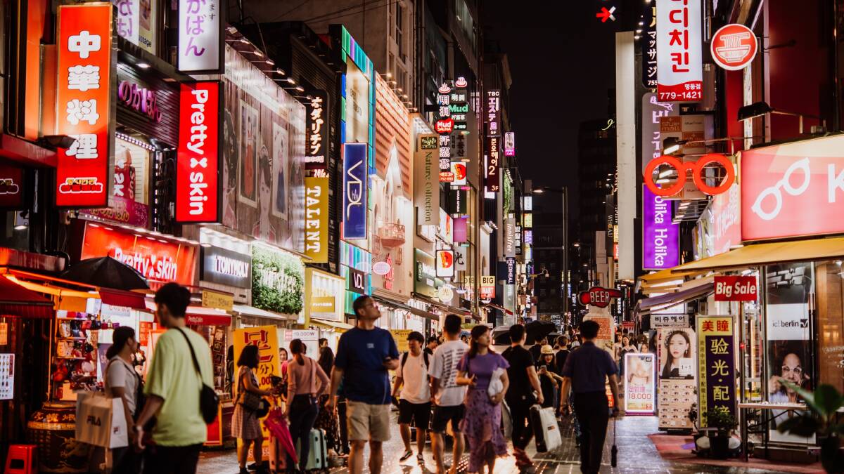 Seoul, South Korea is a destination growing in popularity with Aussies. Picture by Shutterstock Seoul, South Korea is a destination growing in popularity with Aussies. Picture by Shutterstock