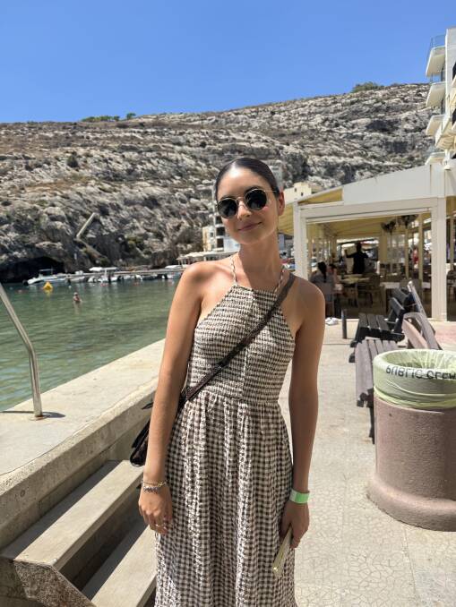 Olivia Gould will buy cosmetics from South Korea during her 2026 travels. Picture supplied