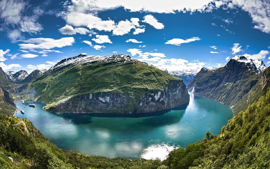 A fjord at Geiranger. Picture supplied