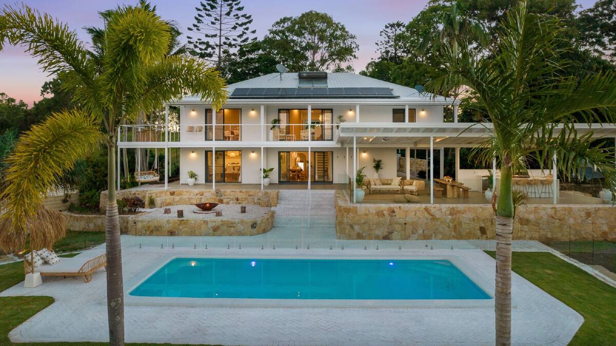 A private oasis in Wooyung in the Northern Rivers region of NSW. Picture: Stayz
