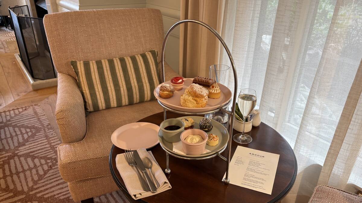 High tea in style at Lilianfels. Picture by Sarah Falson