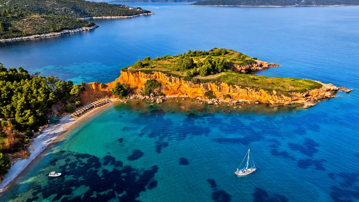Alonnisos, Greece sits in the middle of Europe's largest protected marine park. Picture by Municipality of Alonnisos