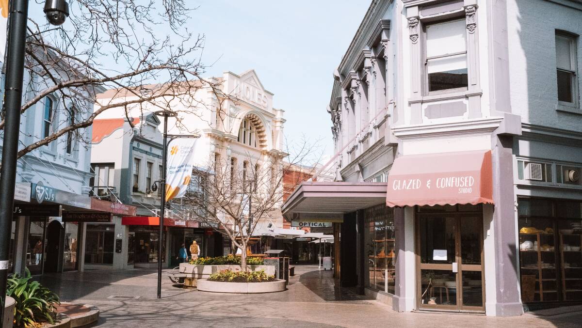 Quadrant Mall in historic Launceston, a trending city. Picture by Pauline Morrissey/Tourism Tasmania