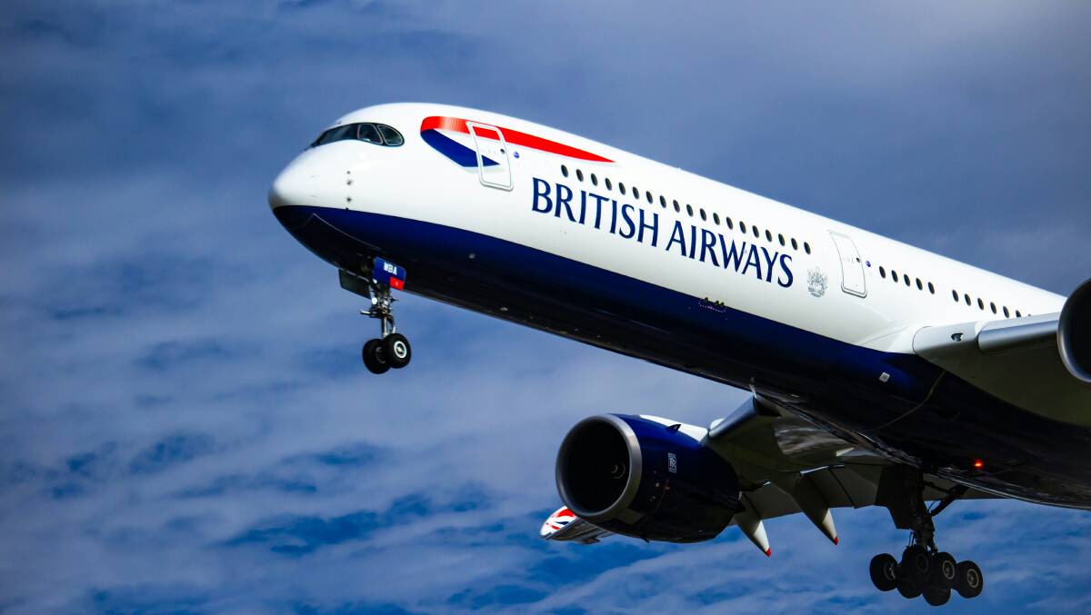 A generic picture of a British Airways aircraft. Picture by Unsplash/Isaac Struna A generic picture of a British Airways aircraft. Picture by Unsplash/Isaac Struna