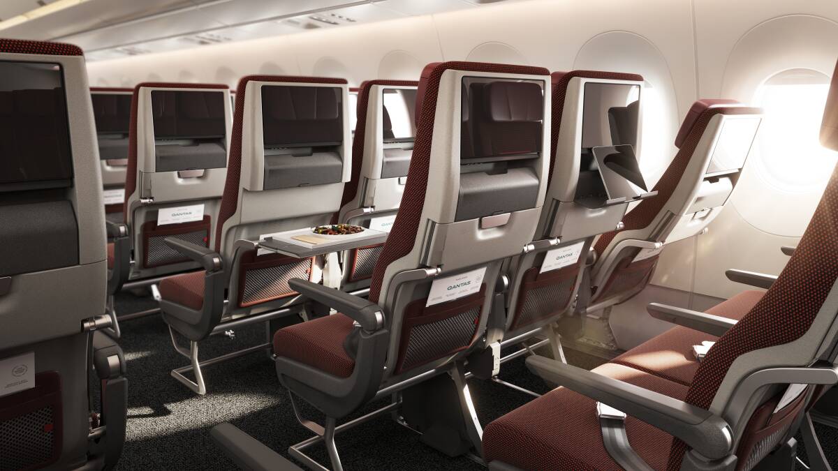 PICTURE GALLERY: Qantas Project Sunrise cabin renders
