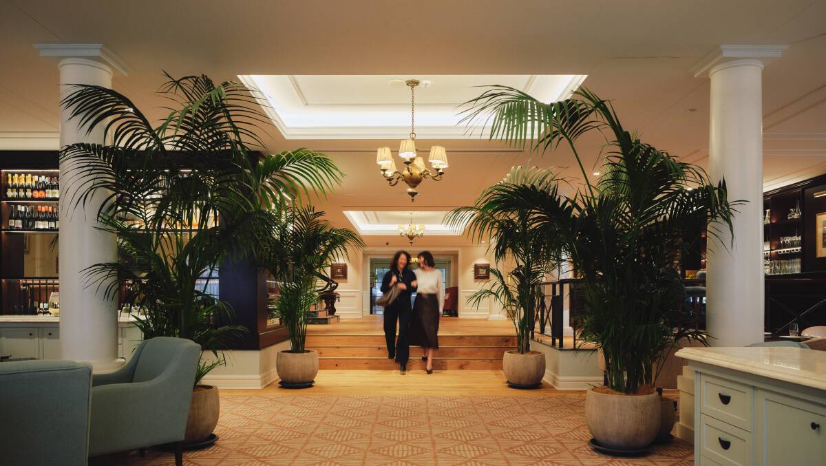 The lobby and main bar area has a welcoming yet old world feel. Picture supplied
