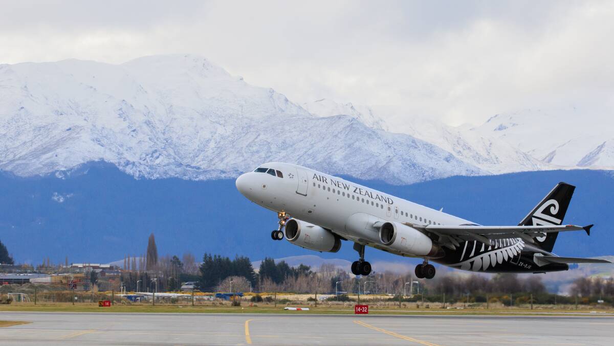 An Air New Zealand flight takes off. Picture by Shutterstock