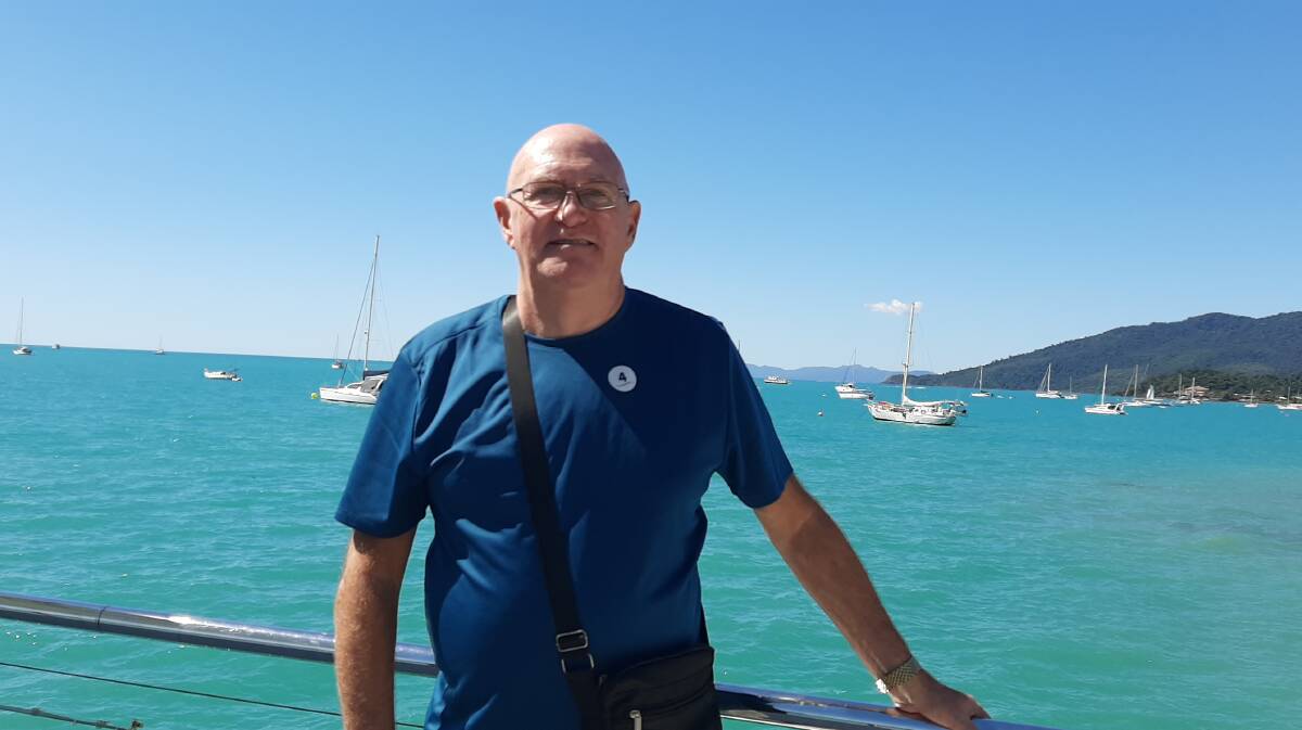 It will cost Allan Howieson (pictured) and his wife an extra $3000 on top of their holiday costs to re-enter Australia. Picture supplied It will cost Allan Howieson (pictured) and his wife an extra $3000 on top of their holiday costs to re-enter Australia. Picture supplied