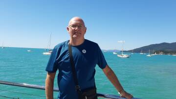 It will cost Allan Howieson (pictured) and his wife an extra $3000 on top of their holiday costs to re-enter Australia. Picture supplied
