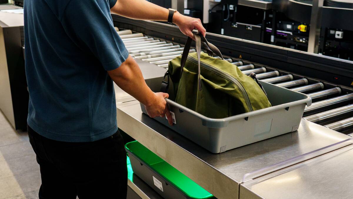 New scanner technology allows passengers to leave their laptops in their bags. Picture supplied by Sydney Airport New scanner technology allows passengers to leave their laptops in their bags. Picture supplied by Sydney Airport