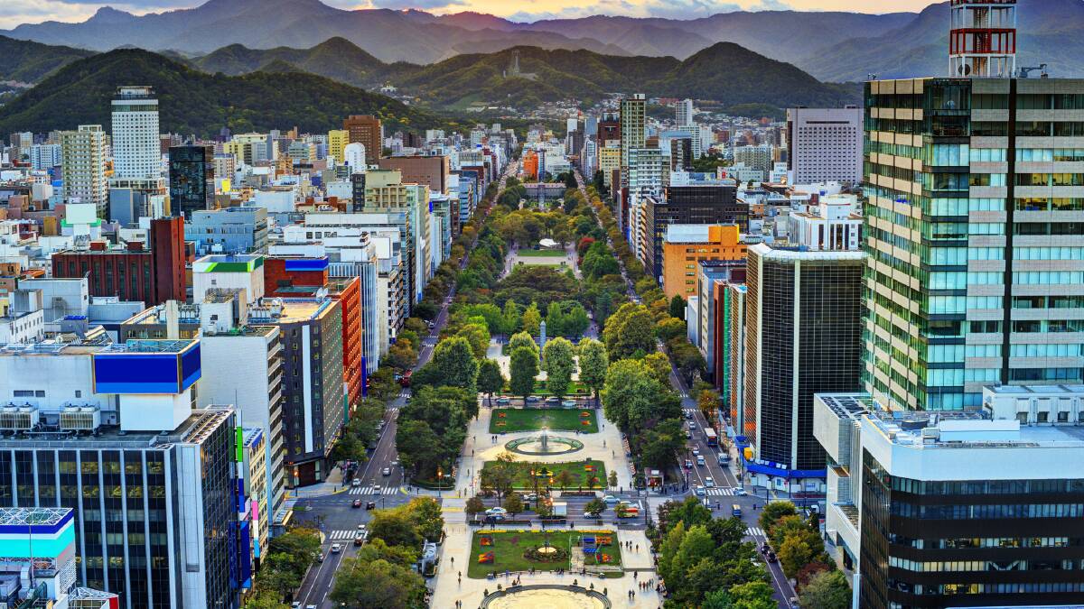 Sapporo, Hokkaido. Picture supplied by JNTO