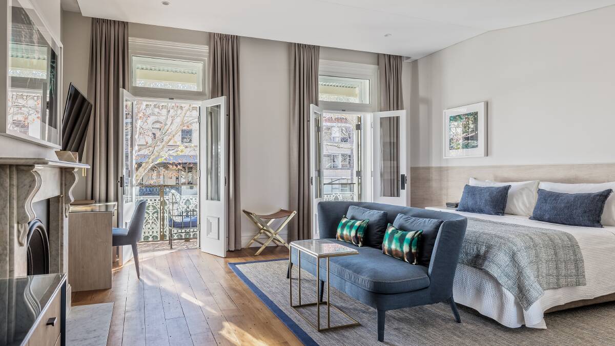 The Victoria Terrace Suite at Spicers Potts Point. Picture supplied