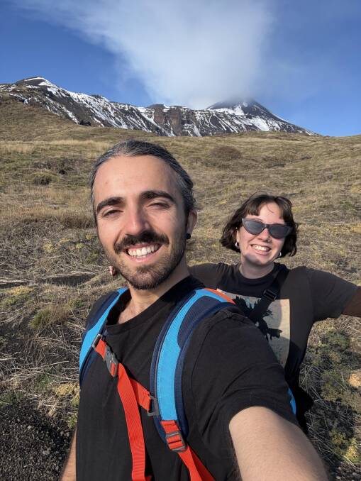 Kamala Mansfield (right) and her partner during a nature-based escape. Picture supplied Kamala Mansfield (right) and her partner during a nature-based escape. Picture supplied