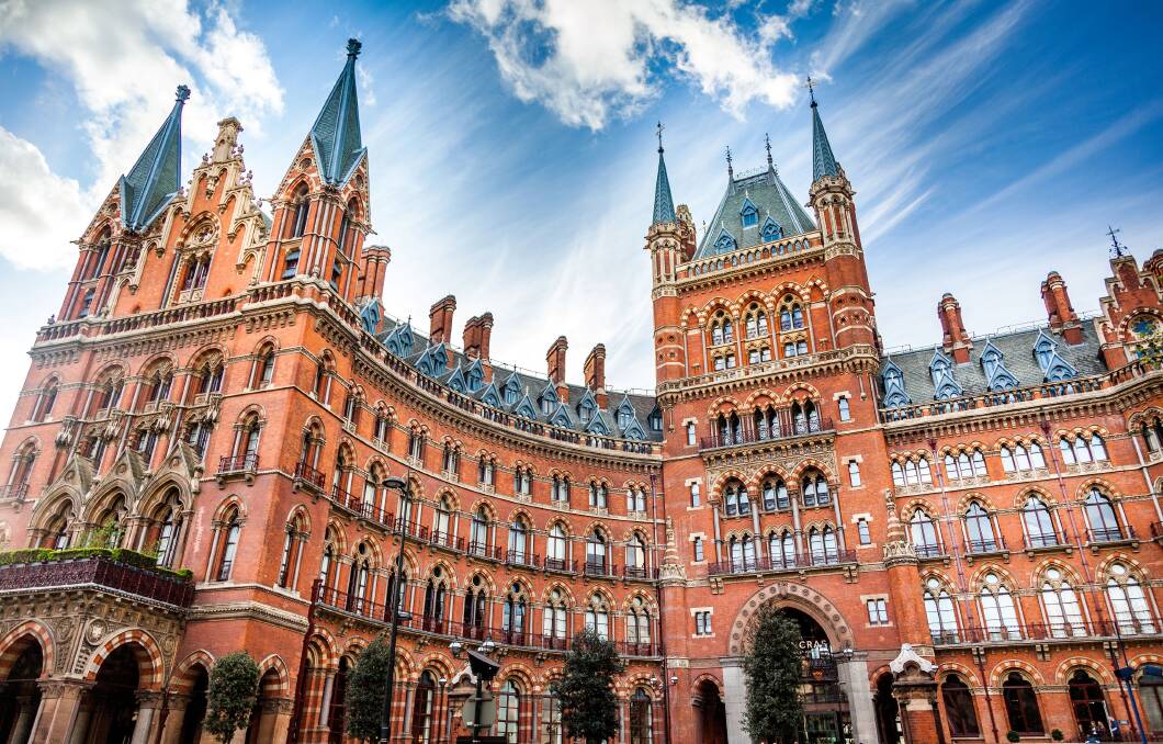 Harry Potter vibes at St Pancras. Picture by Getty Images