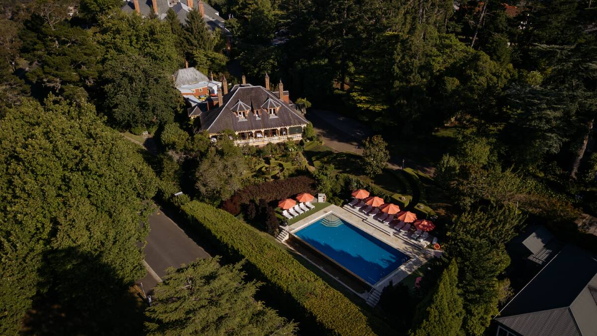 The original Lilianfels building sits among manicured English gardens. Picture supplied