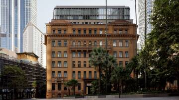 Sydney's elegant Capella on Farrer Place has been named number 16 in the World's 50 Best Hotels and the best hotel in Oceania. Picture by Timothy Kaye