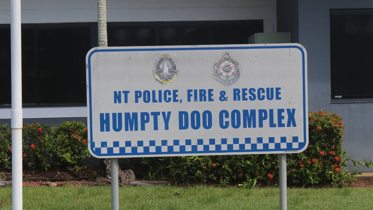 The sign at the emergency services headquarters in the town with the stand-out name of Humpty Doo. Picture by Lloyd Jones/AAP PHOTOS The sign at the emergency services headquarters in the town with the stand-out name of Humpty Doo. Picture by Lloyd Jones/AAP PHOTOS