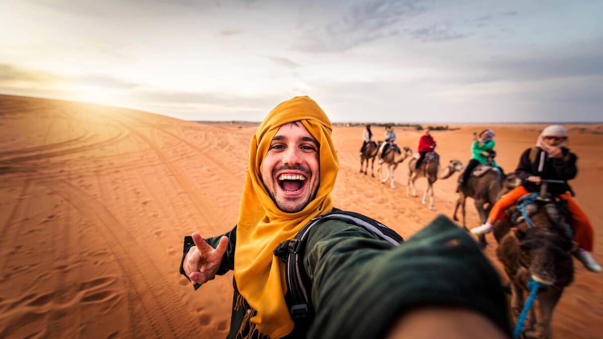 Good times in an Arabian desert.