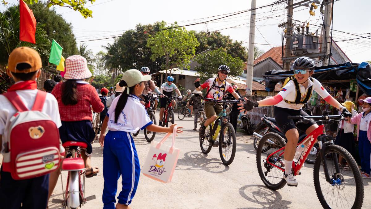 A bicycle tour in Vietnam with World Expeditions. Picture supplied