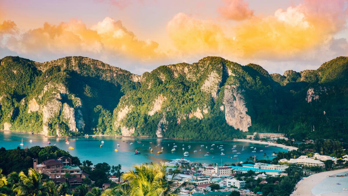 Sunrise on Phi Phi island. Picture by Evan Krause/Unsplash