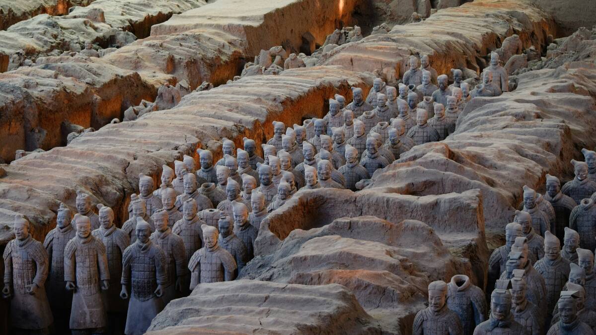 China's Terracotta Army. Picture by Aaron Greenwood/Unsplash