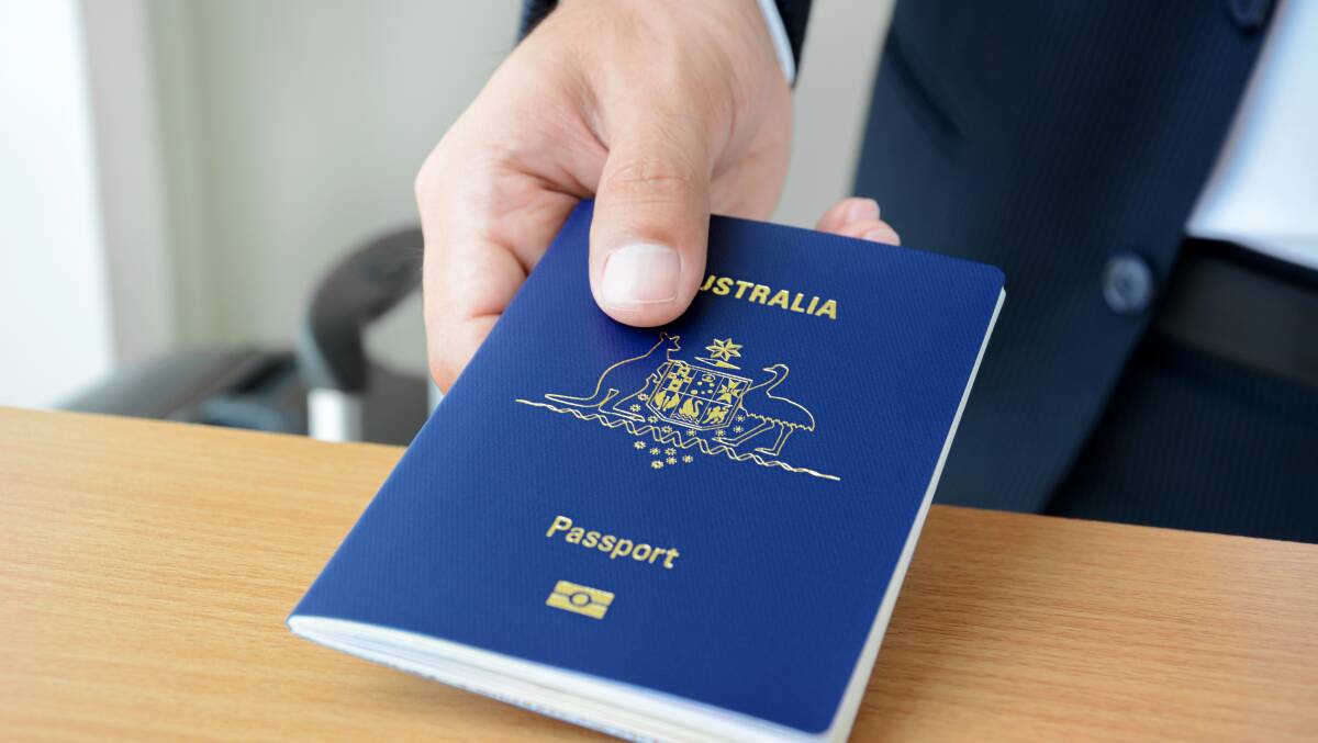An Australian passport. Picture by Shutterstock