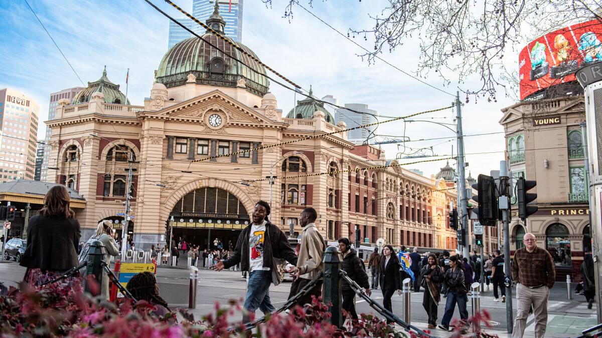 Flinders Street Station in Melbourne. Picture by Visit Victoria
