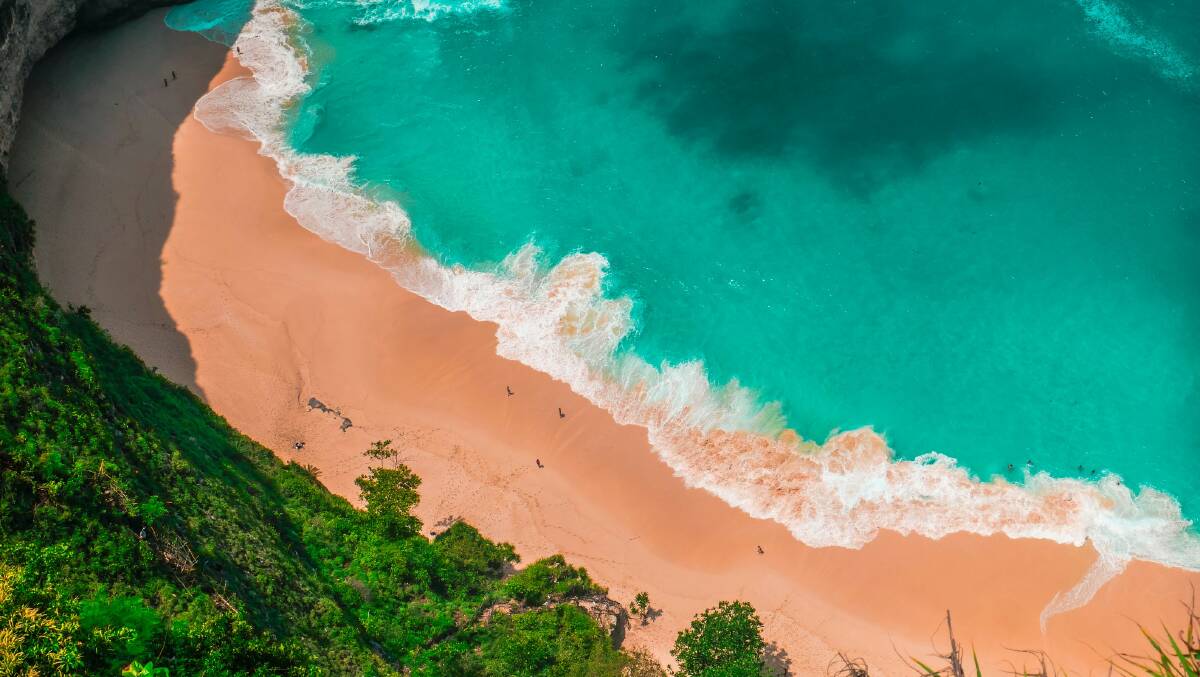 Kelingking Beach in Bali, Indonesia. Picture by Unsplash Kelingking Beach in Bali, Indonesia. Picture by Unsplash